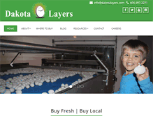 Tablet Screenshot of dakotalayers.com